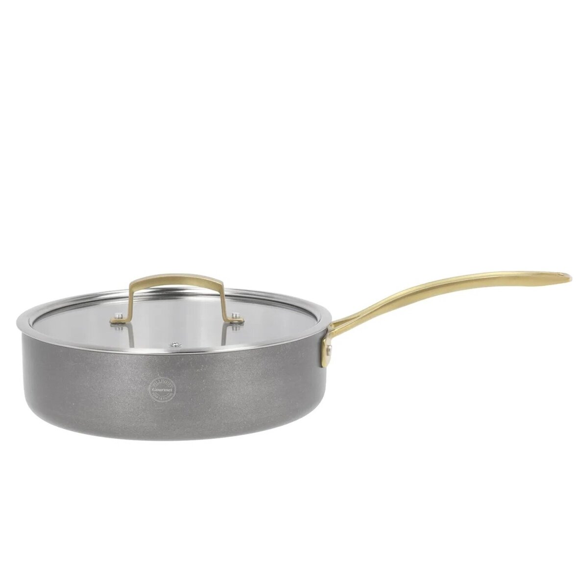 Sauté keptuvė su dangčiu, 24 cm, plieninė Sauté keptuvė su dangčiu, 24 cm, plieninė