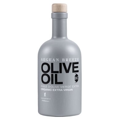 Aegean Breeze ekologiškas šalto spaudimo alyvuogių aliejus 500 ml Aegean Breeze ekologiškas šalto spaudimo alyvuogių aliejus 500 ml
