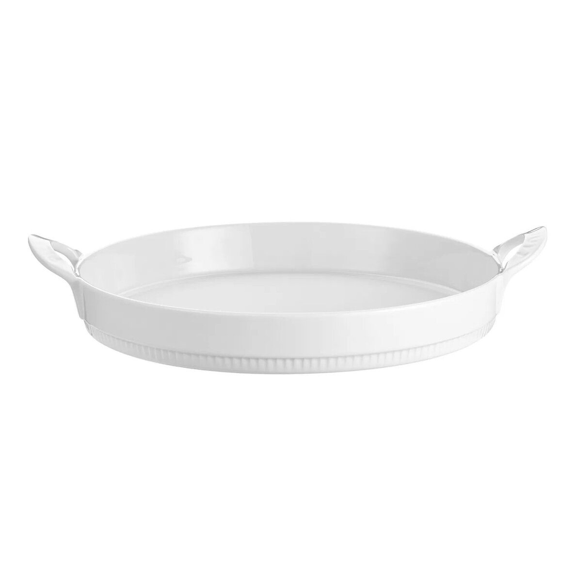 Apvalus indas Toulouse 30 cm baltas