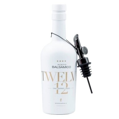 Balsamic vinegar Twelve, sweet and sour, aged in oak barrels, 375ml