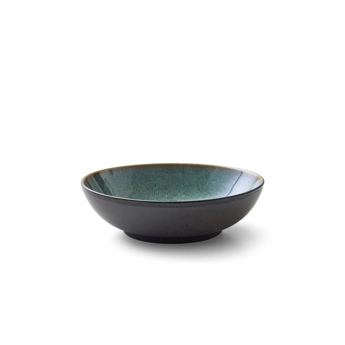BITZ salotų dubuo, 24 x 6 cm, juodas/žalias