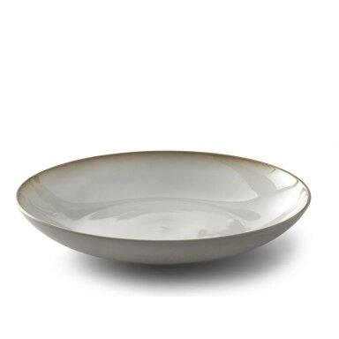 BITZ large plate, 40 cm, cream