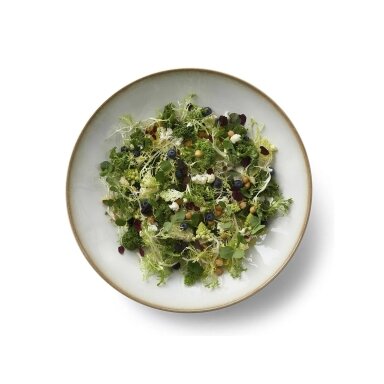 BITZ large plate, 40 cm, cream
