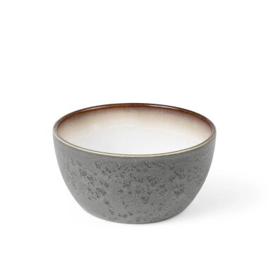 BITZ bowl, 14 x 7 cm, grey/cream