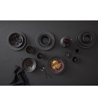 BITZ pasta bowl, 20 x 6 cm, black/lilac