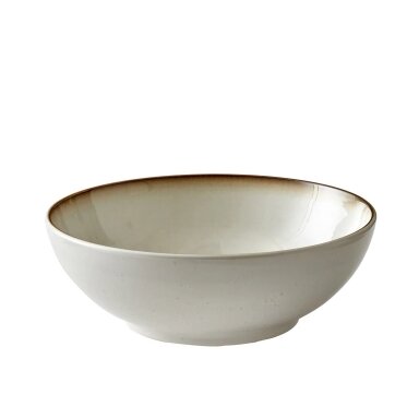 BITZ salad bowl, 30 x 10 cm, cream