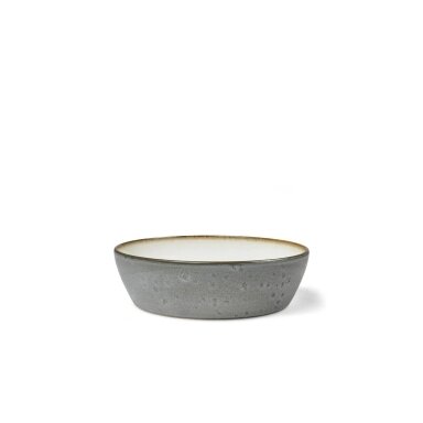 BITZ soup bowl, 18 x 5 cm, grey/cream