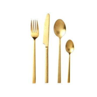 BITZ Cutlery set 16 dele Brass