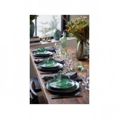 BITZ Gastro lėkštė juoda/žalia 27cm 2 BITZ Gastro lėkštė juoda/žalia 27cm 2