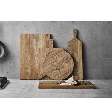 Douron cutting/serving board, 50,8 x 15,8 x 1,5 cm, oiled oak