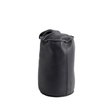 Durų laikiklis Camou 3 kg., buivolo oda, 12x20 cm, juodas