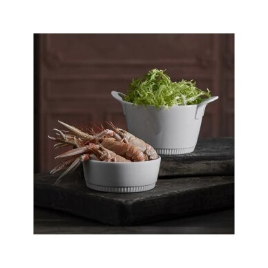 Dubuo Toulouse su tiesiu kraštu, 14 cm, 0,5 l, baltas 1