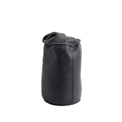 Durų laikiklis Camou 3 kg., buivolo oda, 12x20 cm, juodas