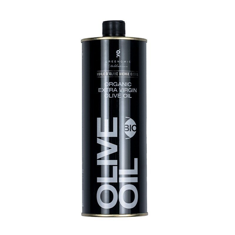 Ekologiškas alyvuogių aliejus skardinėje (juodas) 500ml