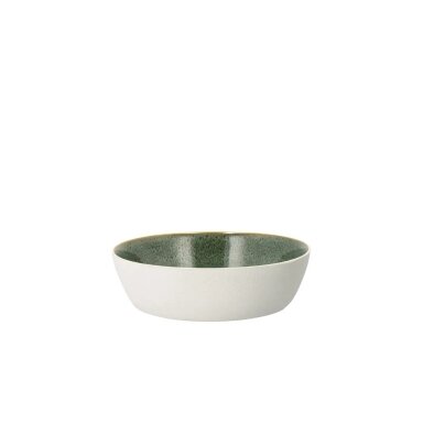 Gastro soup bowl, 18 x 5 cm, 850 ml, white/green