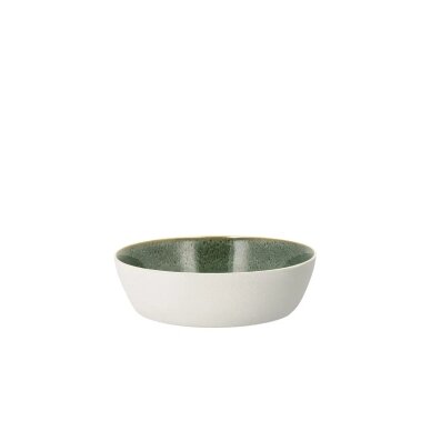 Gastro sriubos dubenėlis, 18 x 5 cm, 850 ml, baltas/žalias