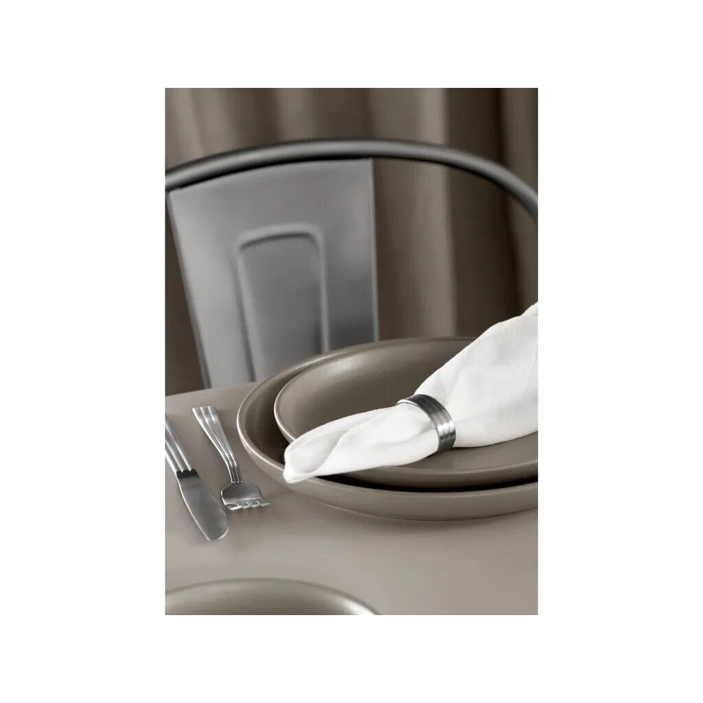 Gense Thebe napkin ring, 4,3 x 3,2 cm, 4 pcs., matte steel 3 Gense Thebe napkin ring, 4,3 x 3,2 cm, 4 pcs., matte steel 3