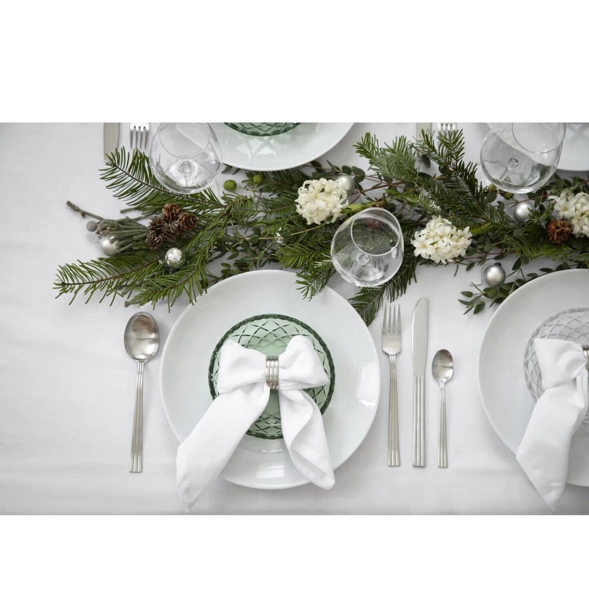 Gense Thebe napkin ring, 4,3 x 3,2 cm, 4 pcs., matte steel 1