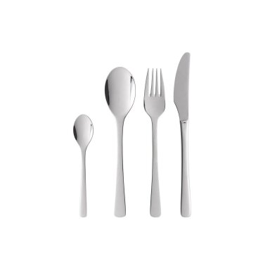 Gense cutlery set Steel Line, 16 pieces, shiny steel