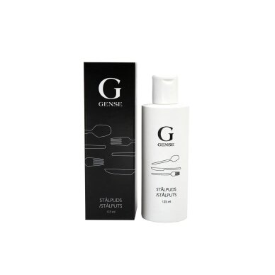 Gense nerūdijančio plieno poliravimo priemonė, 125 ml Gense nerūdijančio plieno poliravimo priemonė, 125 ml