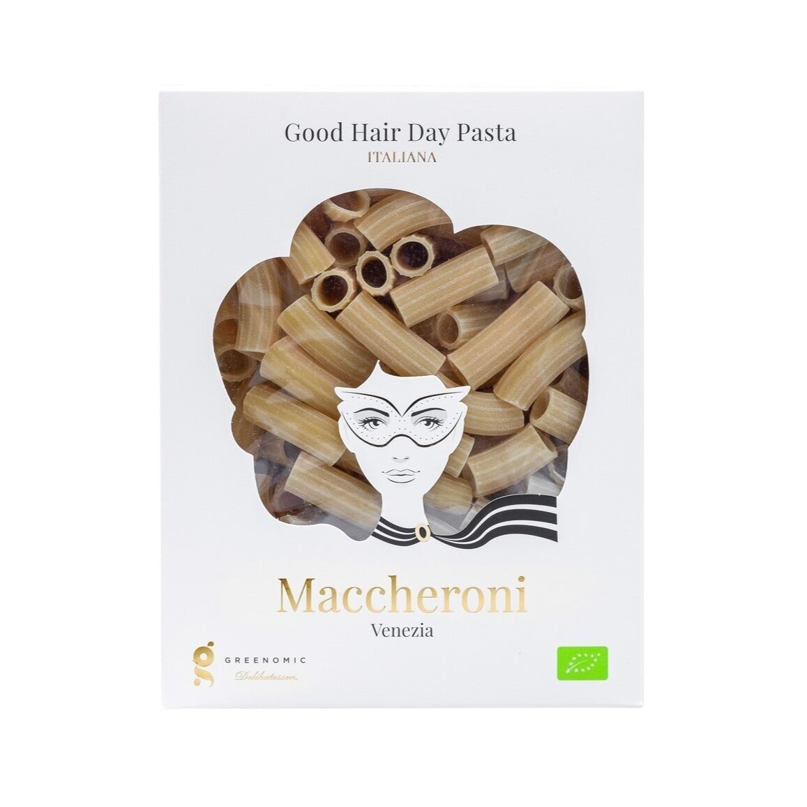Good Hair Day makaronai Venecija, trumpi, vamzdelio formos 450g