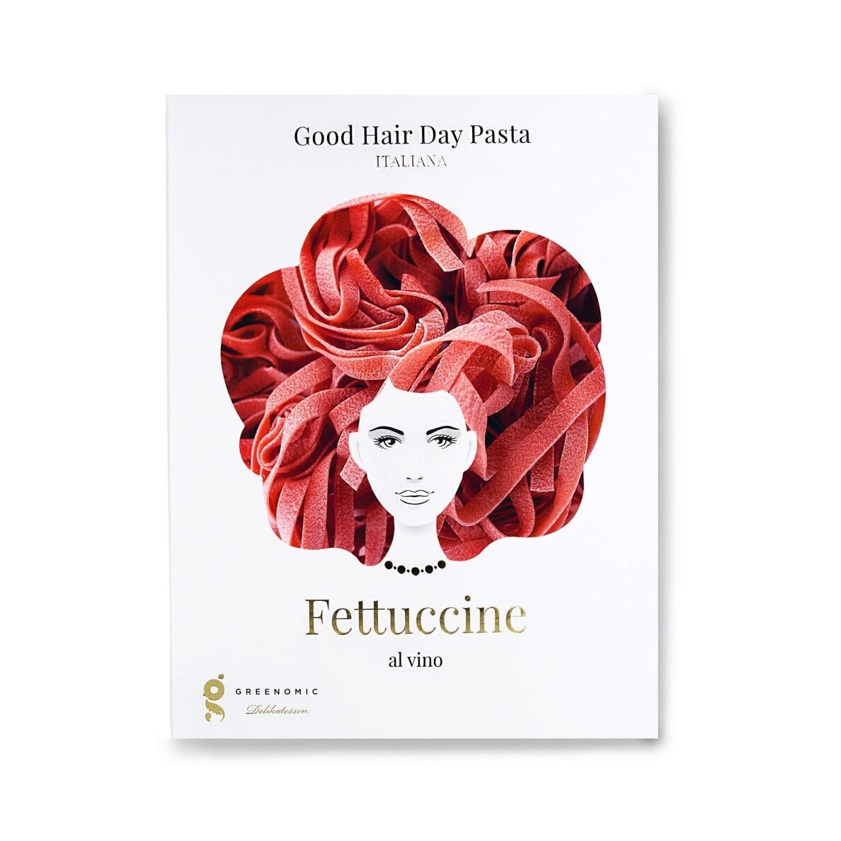 Good Hair Day makaronai, ilgi fettuccine su vynu 250g