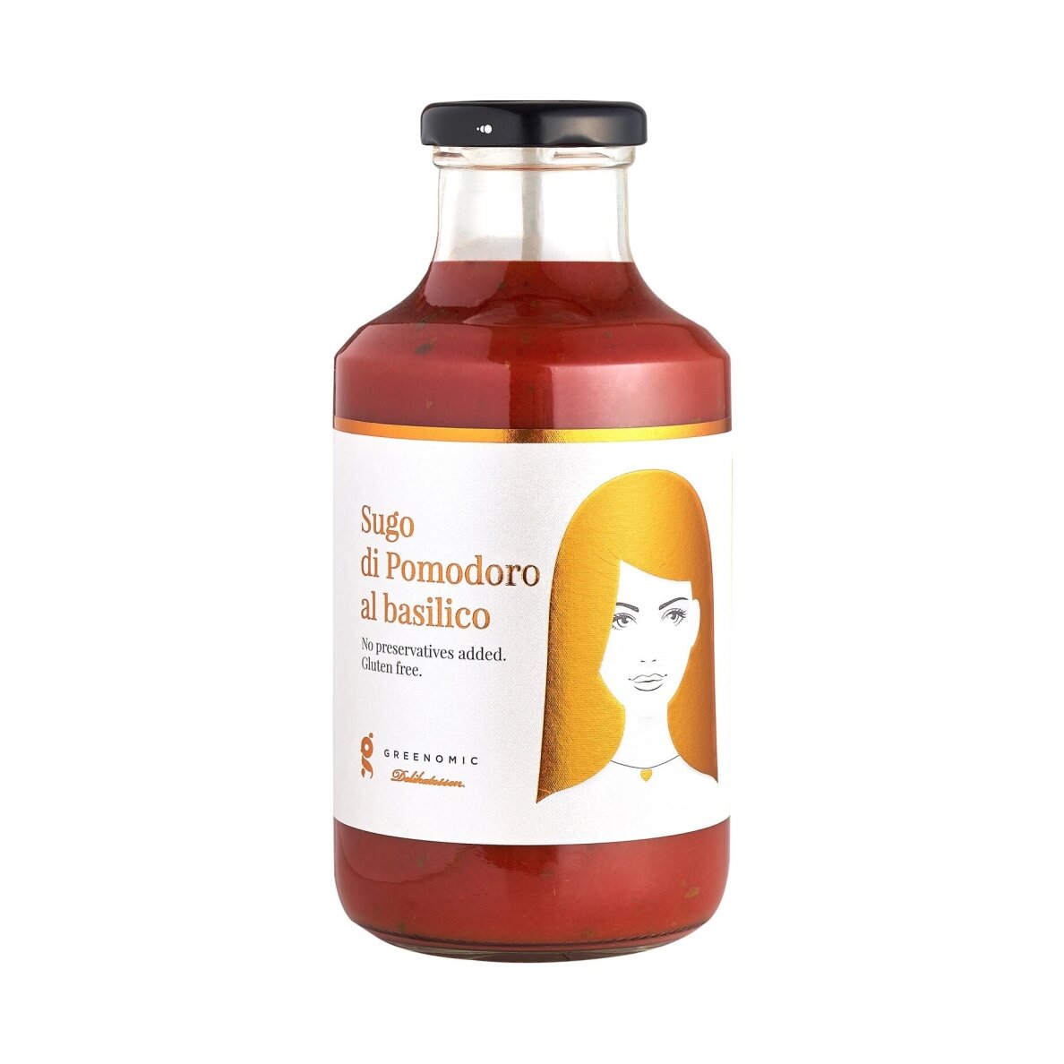 Good Hair Day pomidorų padažas su baziliku 500g