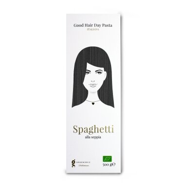 Good Hair Day pasta BIO spaghetti alla sepia 500g