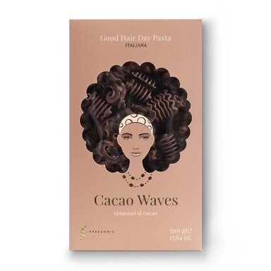 Good Hair Day pasta, Cacao waves 500g