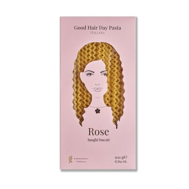 Good Hair Day makaronai, ilgi susukti vamzdeliai 500g Good Hair Day makaronai, ilgi susukti vamzdeliai 500g