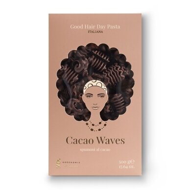 Good Hair Day pasta, Cacao waves 500g Good Hair Day pasta, Cacao waves 500g