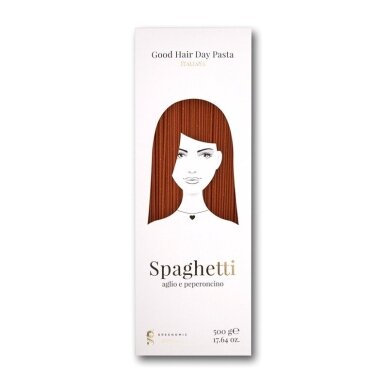 Good Hair Day pasta spaghetti aglio e pepperoncino 500g Good Hair Day pasta spaghetti aglio e pepperoncino 500g