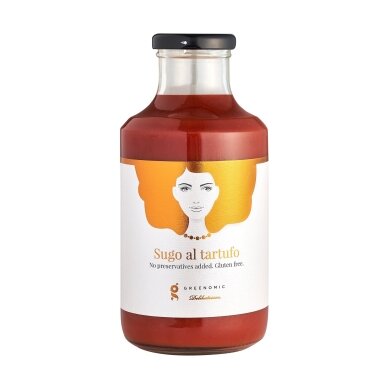 Good Hair Day pomidorų padažas su trumais 500g Good Hair Day pomidorų padažas su trumais 500g