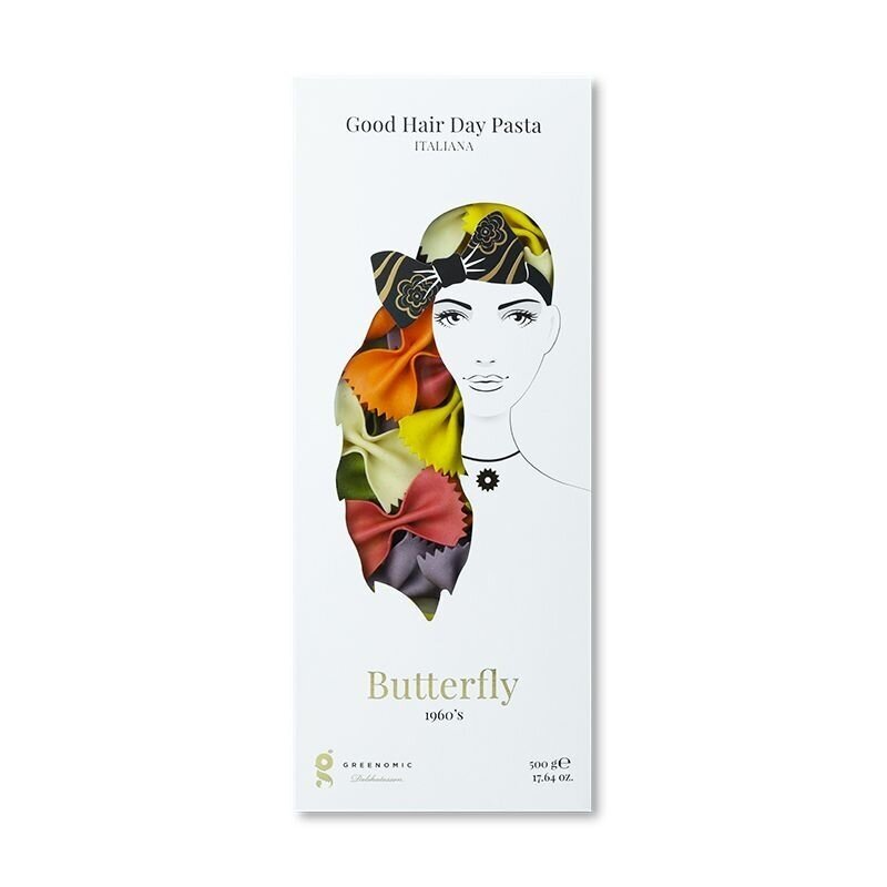 Good Hair Day pasta, Butterfly 1960’s 500g Good Hair Day pasta, Butterfly 1960’s 500g