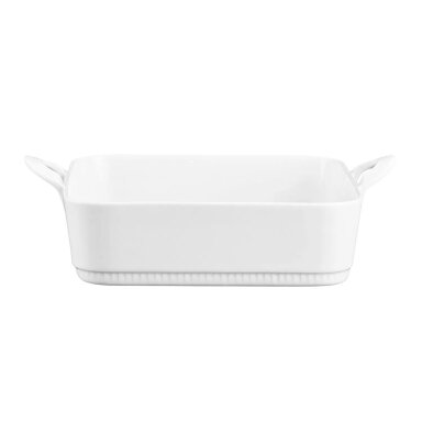 Toulouse dish, 29 x 24 x 6 cm, 3 liter, white
