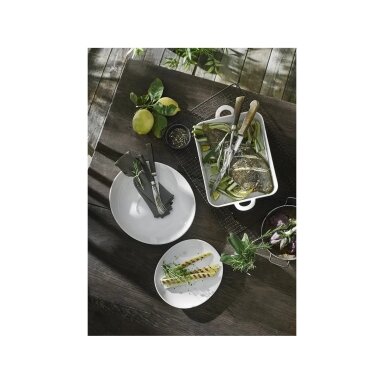 Toulouse dish, 29 x 24 x 6 cm, 3 liter, white