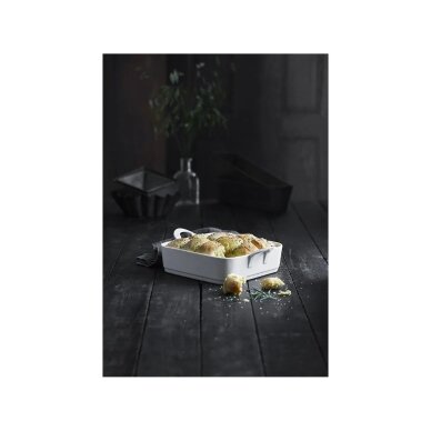 Indas Toulouse 2,4 litro, 25 x 23 x 6 cm, baltas 2