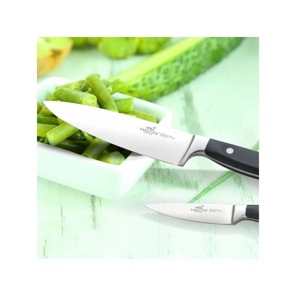 Lion Sabatier Pluton virėjo peilis 15 cm plienas/juodas 1