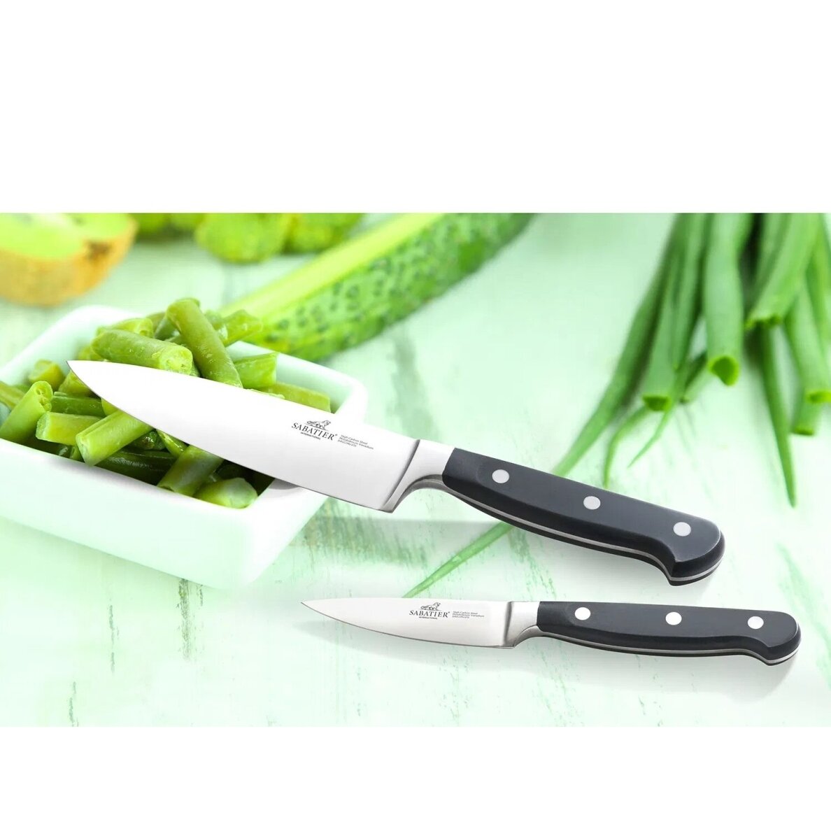 Lion Sabatier International Pluton virėjo peilis, 20 cm, plienas/juodas 1