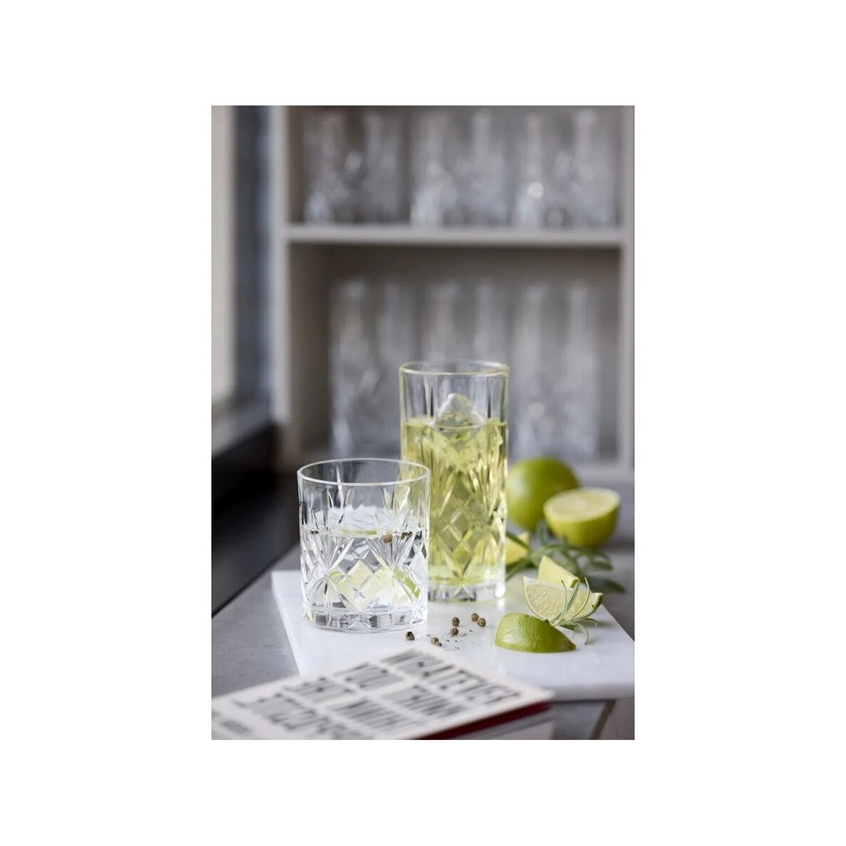 Lyngby Glas Melodia viskio taurė/aukšta taurė 8 vnt. 1