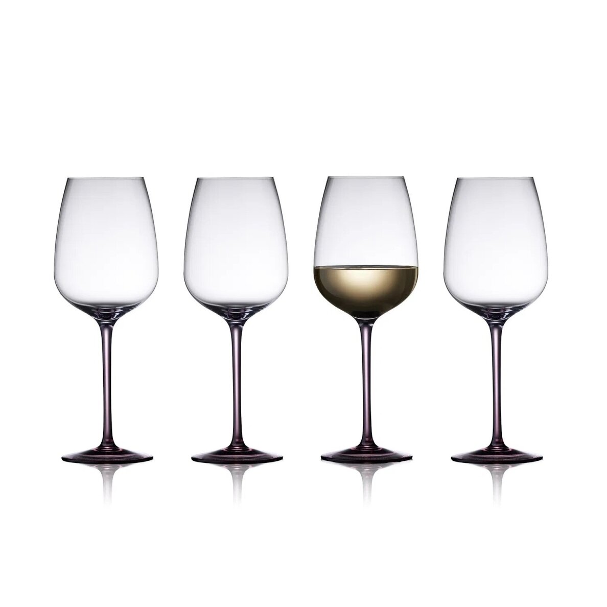 Lyngby vyno taurės Vienna, 53 cl, 4 vnt., violetinė