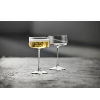 Lyngby Glas Krystal Zero Champagne bowl 260 ml 4 pcs