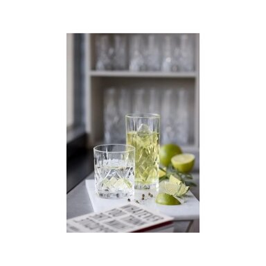 Lyngby Glas Melodia Whisky glass/Highball 8 pcs