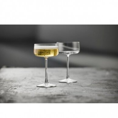 Lyngby Glas Krystal Zero šampano taurės 260ml 4 vnt 1
