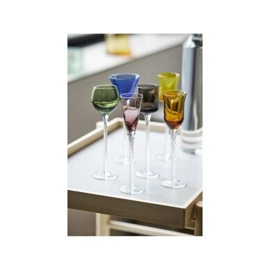 Lyngby Glas šoto taurės London, 18 cm 6 vnt. įvairių spalvų 2 Lyngby Glas šoto taurės London, 18 cm 6 vnt. įvairių spalvų 2