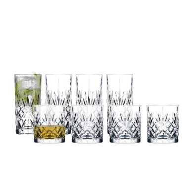 Lyngby Glas Melodia viskio taurė/aukšta taurė 8 vnt. Lyngby Glas Melodia viskio taurė/aukšta taurė 8 vnt.