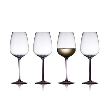 Lyngby vyno taurės Vienna, 53 cl, 4 vnt., violetinė