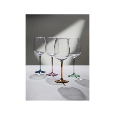 Lyngby vyno taurės Vienna, 53 cl, 4 vnt., violetinė 2