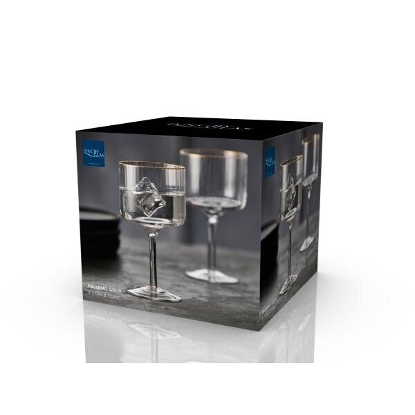 Lyngby Gin & tonic stiklinės 4 vnt 4 Lyngby Gin & tonic stiklinės 4 vnt 4