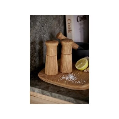 Morsø druskos ir pipirų malūnėlių rinkinys, 14 cm, ąžuolas 2 Morsø druskos ir pipirų malūnėlių rinkinys, 14 cm, ąžuolas 2